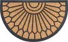 Hanse Home Mix Mats Fußmatte Gummi-Kokos Halbrund Geometric Produktbild-Vorschau 1