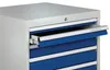 Schubladenschrank H1019xB1005xT736mm grau/blau 6 Schubl. Produktbild-Vorschau 6