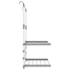 vidaXL Wäschetrockner für Balkon 54x25x42 cm Aluminium Produktbild-Vorschau 4