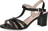 Caprice Damen Sandale T-Steg Schnalle Leder Sandalette Produktbild-Vorschau 1