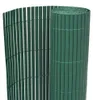 vidaXL Gartenzaun Doppelseitig PVC 90×500 cm Grün Produktbild-Vorschau 6