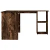 A wooden corner desk with shelves. Náhled obrázku produktu