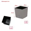 Blumentopf + Einsatz Blumenkübel Rattan RATO LOW DRTS200L Produktbild-Vorschau 2