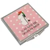 Mr. & Mrs. Panda Taschenspiegel Einhorn Junge - Rot Pastell Produktbild-Vorschau 2