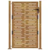 vidaXL Gartentor 105x155 cm Cortenstahl Quadratisches Produktbild-Vorschau 5