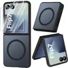 A collage of images showing a phone case and screen protectors for a Samsung Galaxy Z Flip 7. Produktbild-Vorschau