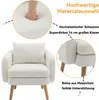 Fortuna Lai Čalouněné křeslo s polštářem Lounge Chair Sofa Náhled obrázku produktu 5