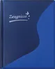IDENA Zeugnismappe mit 12 Hüllen / Farbe: metallic blau Produktbild-Vorschau 1