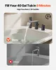 Comparison of a faucet's water flow rate in a bathtub. Náhled obrázku produktu