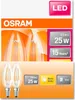 Osram LED STAR Classic B 25 FS E14 2.5W 2700K 2PACK Produktbild-Vorschau 3