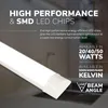 HOFTRONIC - Réglette LED 120 cm 40W 6500K IP20 Blanc froid Voir les images du produit 5
