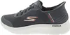 A side view of a gray Skechers Go Walk Flex Hnds Up shoe. Anteprima dell’immagine prodotto