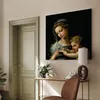 Italienischer Leinwand Leinwandbild - The Virgin of the Produktbild-Vorschau 3