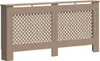 vidaXL Obloženie radiátora 172x19x81,5 cm MDF Náhľad obrázku produktu 1