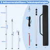 Izrielar 4 Stück Teleskop Zeltstange 88cm-234cm Produktbild-Vorschau 2