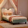 Letto per bambini imbottito 90x200cm, struttura letto Anteprima dell’immagine prodotto 5