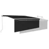 vidaXL Tenda a scomparsa manuale con tenda a rullo 4,5x3 m Anteprima dell’immagine prodotto 4
