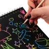Libro da colorare in carta graffiata A5 Libro da colorare Anteprima dell’immagine prodotto 7