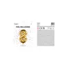 Folienballon Zahl "8" 35cm gold Metall 1 Stk. Produktbild-Vorschau 5