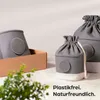 Lot de 3 paniers de rangement en jute - résistants et Voir les images du produit 6