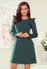 Numoco Damenkleid in A-Linie Nell grün XL Produktbild-Vorschau 1