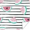 MuchoWow® Poster Sommer - Wassermelone - Herzen 100x100 cm Produktbild-Vorschau 1