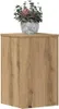 vidaXL Supporto per piante 2 pz. Rovere artigianale Anteprima dell’immagine prodotto 2