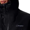 Wasserdichte Deluge Pro 3.0 Jacke von Berghaus; schwarz; Hardshelljacke für Herren; hochgeschlossener Kragen. Anteprima dell’immagine prodotto