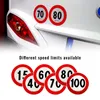 Kennzeichnung Geschwindigkeitsbegrenzung 70 und 80 km/h Produktbild-Vorschau 2