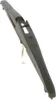 A black Bosch windshield wiper blade is shown against a white background. Anteprima dell’immagine prodotto
