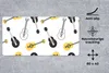 MuchoWow® Schreibtischunterlage Gitarre - Patterns - Produktbild-Vorschau 2