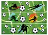 Dekora Fußball Tortendeko essbar, 3 Dekorstreifen aus Produktbild-Vorschau 1