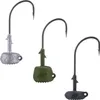 BKK Silent Chaser Draggin' Ned Jig Heads Green - Kopf: 5,3 Produktbild-Vorschau 1