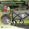 Miweba Faltbarer Bollerwagen MB-35 - Stahlrahmen - Produktbild-Vorschau 6