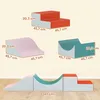 Diagrams of soft play blocks with dimensions indicated. Anteprima dell’immagine prodotto