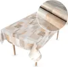Tischdecke Wachstuch MIMOSA Ornamente Beige Robust Produktbild-Vorschau 1