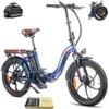 E-bike klapprad 36 V 20 Ah 720 Wh 20 Zoll Rostfreie Produktbild-Vorschau 1