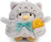 Nici Pinguin Waddle mit Katzenkostüm mymochi 8 cm Produktbild-Vorschau 10