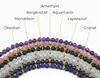 LAVISA Granaat edelsteen armband - 4 mm parels - Echte Productafbeelding-voorbeeld 11