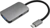 Qoltec Hub Adaptateur USB-C 3.1 2en1 | HDMI 4K | Voir les images du produit 4
