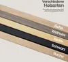 LIKARTO Premium-Posterleiste Holz Walnuss A1 | 60 cm - Produktbild-Vorschau 7