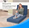 ELONEO Klappmatratze, Gästematratze, 3-teilige Produktbild-Vorschau 8