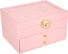 Schmuckkästchen Schmuckbox BESTIF Schmuckkasten Groß Ketten Produktbild-Vorschau 3