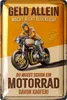 LANOLU Blechschild retro Motorrad Deko, Mottorad Geschenke Produktbild-Vorschau 1