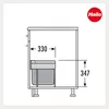 Hailo 3644701 - AS Raumspar Tandem S - 18L/12L Produktbild-Vorschau 8