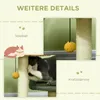 PawHut Kratzbaum 52cm Katzenkratzbaum Kletterbaum mit 2 Produktbild-Vorschau 6