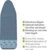 A product image showing an ironing board cover with descriptive text in German and English. Náhled obrázku produktu