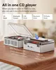 ZELURXX Tragbarer Bluetooth-CD-Player mit Fernbedienung, Produktbild-Vorschau 4