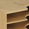 Relaxdays Briefablage Bambus, Büro Organizer für A4 Papier, Produktbild-Vorschau 6