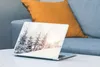 MuchoWow® Laptop Aufkleber Sticker Cover Baum - Schnee - Produktbild-Vorschau 4